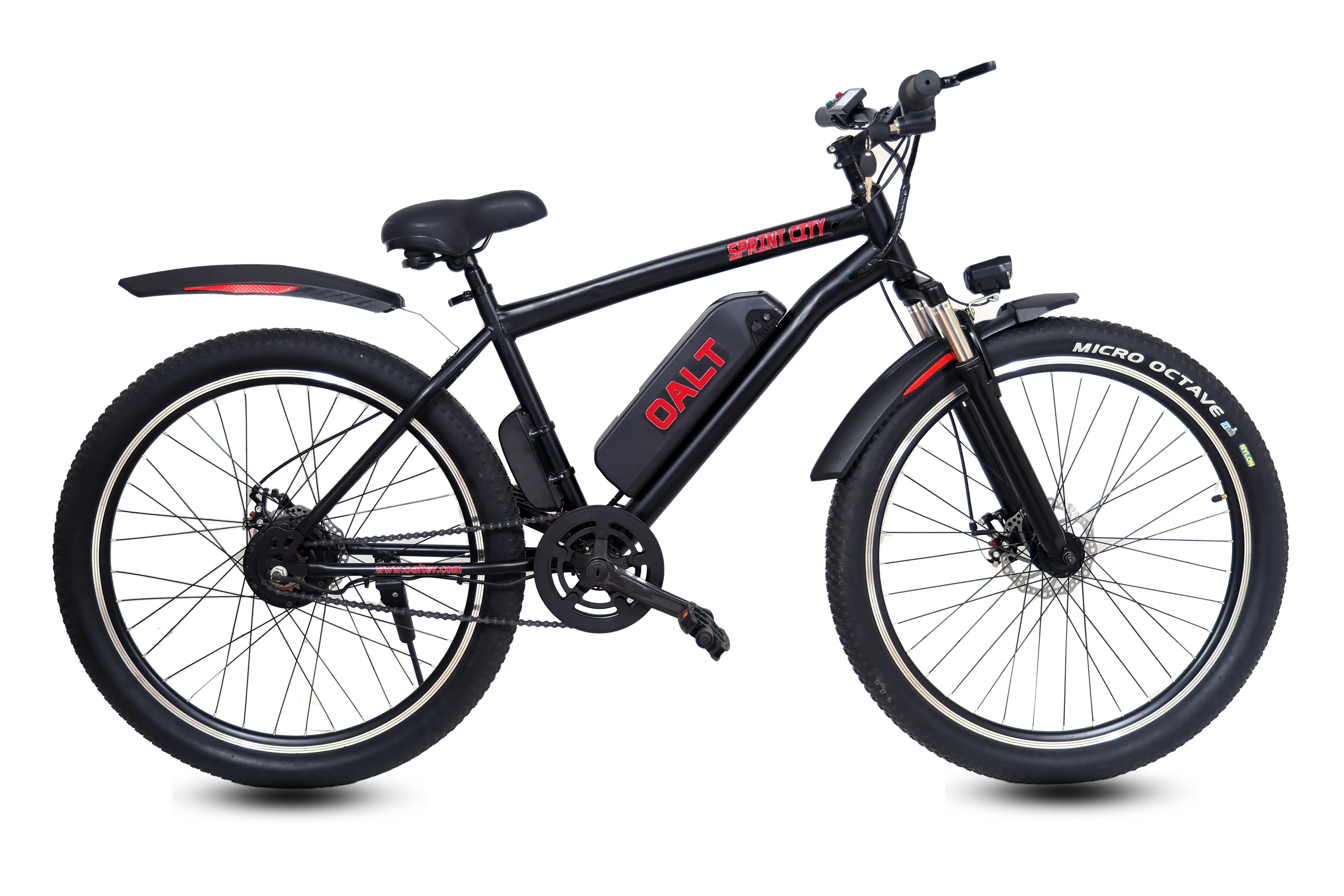 OALT Sprint City 27.5" Electric Cycle with 10Ah Detachable Battery